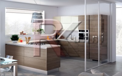 П-образная кухня из лдсп