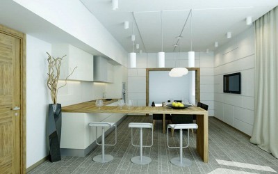 Кухня из мдф со столом